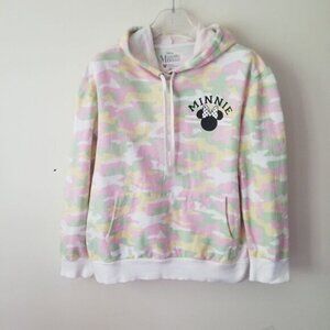 DISNEY | Hoodie Pullover Minnie Camo sz M